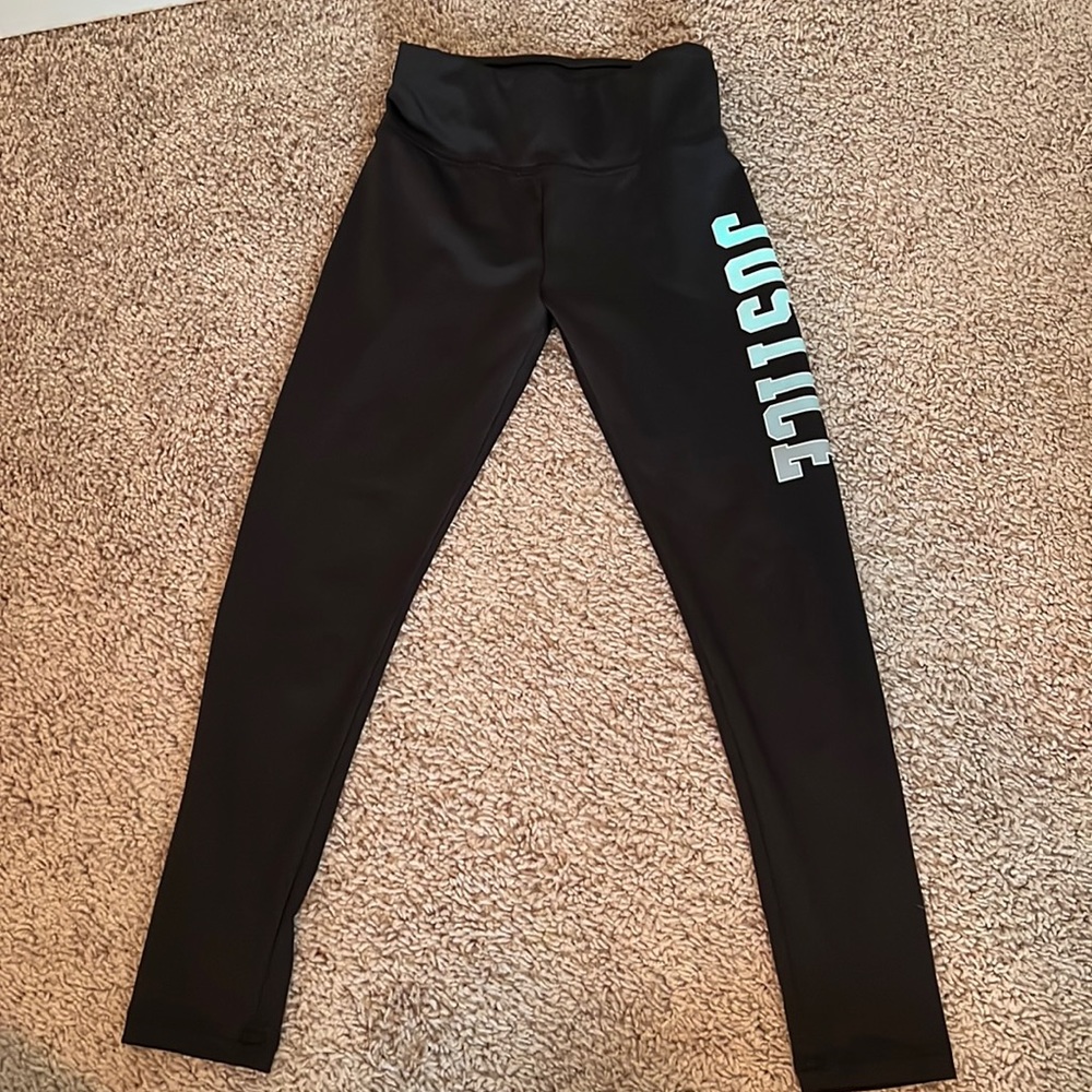 Girls size 8 justice leggings